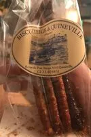 Sucre et nutriments contenus dans Biscuiterie de quineville