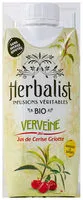 Suhkru kogus sees Herbalist Bio Verveine au Jus de Cerise Griotte