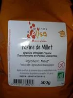 Zuckermenge drin Farine de Millet