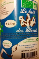 Sucre et nutriments contenus dans La ferme des p tits bio