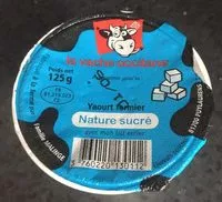 Sucre et nutriments contenus dans La vache occitane