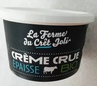 Zuckermenge drin Creme Crue Epaisse