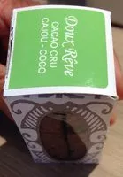Zuckermenge drin Doux rêves - cacao cru cajou-coco