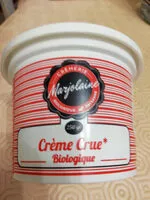 Sucre et nutriments contenus dans Cremerie marjolaine