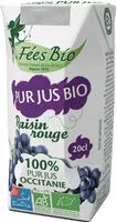 Sokerin määrä sisällä Pur jus de raisin bio