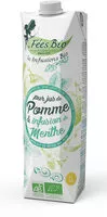 Sokerin määrä sisällä Pur Jus de Pommes & Infusion de Menthe