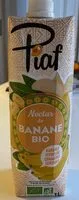 İçindeki şeker miktarı Nectar de banane bio