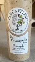 Quantité de sucre dans Ma vinaigrette légère provençale