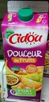 Sucre et nutriments contenus dans Cidou