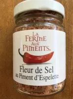 Quantité de sucre dans Fleur de sel au piment d'Espelette