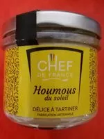 Sokerin määrä sisällä Tartinable Houmous 100g Chef de France