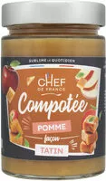 Sokerin määrä sisällä Compotée Pomme façon Tatin