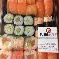 Suhkur ja toitained sees Sushimzrket