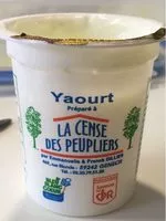 Sucre et nutriments contenus dans La cense des peupliers