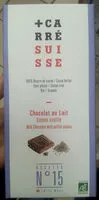 İçindeki şeker miktarı Chocolat au lait