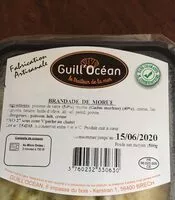 Sucre et nutriments contenus dans Guill ocean