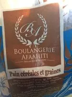 Sucre et nutriments contenus dans Boulangerie affahiti