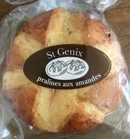 Sucre et nutriments contenus dans St genix