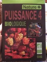 Jumlah gula yang masuk Puissance 4 biologique