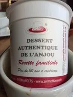 Sucre et nutriments contenus dans Creme d anjou