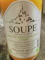 Sucre et nutriments contenus dans Les soupes du mont