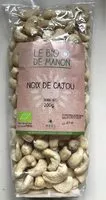 चीनी की मात्रा Noix de Cajou