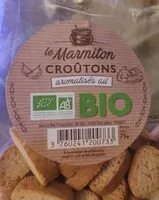 Zuckermenge drin Croûtons aromatisés ail