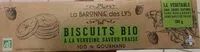 Suhkru kogus sees Biscuit bio à la verveine saveur fraise