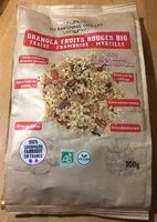 Zuckermenge drin Granola fruit rougebio