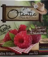 Sucre et nutriments contenus dans Otantic