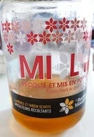 Quantité de sucre dans Miel fleurs