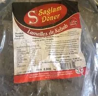 Quantité de sucre dans Lamelles de kebab