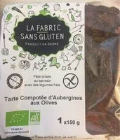 Quantité de sucre dans Tarte compotée d'aubergines aux olives