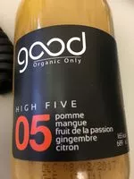 Quantité de sucre dans High Five Smoothie