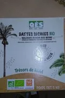 Quantité de sucre dans Dattes séchées Mazafati