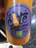 Sucre et nutriments contenus dans Soupe