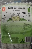 İçindeki şeker miktarı Perle de tapioca matcha