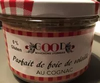 Sucre et nutriments contenus dans Good bouchons lyonnais