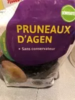 Quantité de sucre dans Pruneaux d’agen