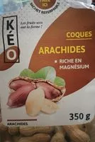 Sucre et nutriments contenus dans Keo