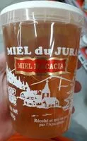 Amount of sugar in Miel d'acacia