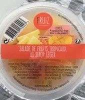 Sucre et nutriments contenus dans Fruiz