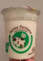 Sucre et nutriments contenus dans Ferme fontaine