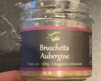 Zuckermenge drin Bruschetta aubergine