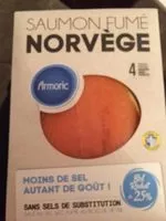 İçindeki şeker miktarı Saumon fumé de Norvège
