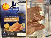 İçindeki şeker miktarı Les Poissons Sauvages Thon blanc Germon fumé