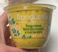 Jumlah gula yang masuk Houmous lentille corail et coriandre