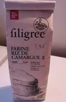 चीनी की मात्रा Farine de riz de camargue