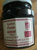 İçindeki şeker miktarı Confiture cassis épépiné