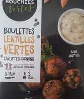 Sucre et nutriments contenus dans Bouchees vertes